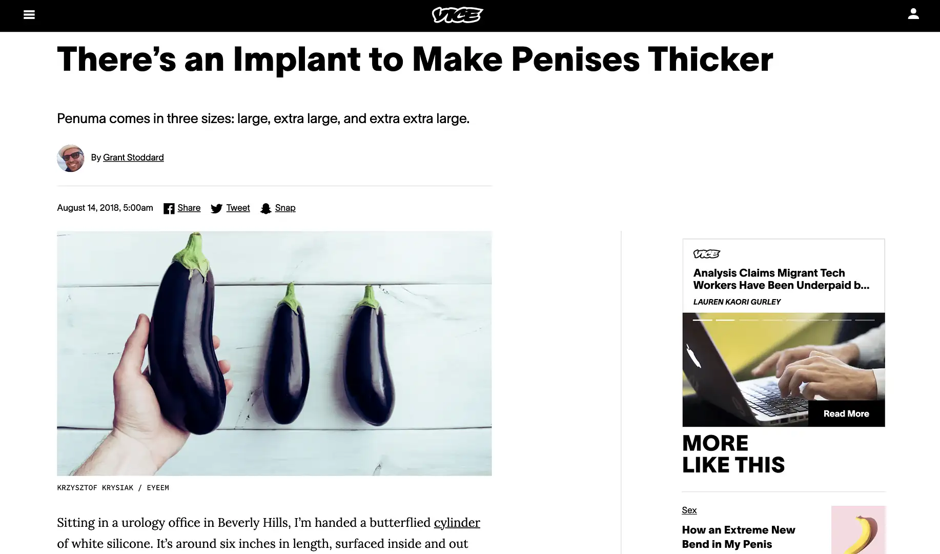 THERE’S AN IMPLANT TO MAKE PENISES THICKER